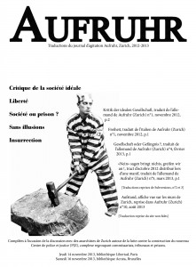 aufruhr brochure
